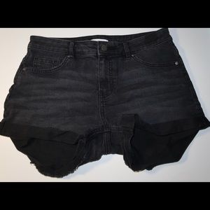 Black shorts
